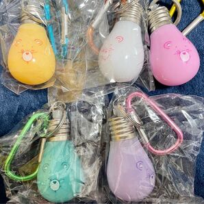 ケアベア ほわっと光る 電球ライト 5種 コンプリート 全種類