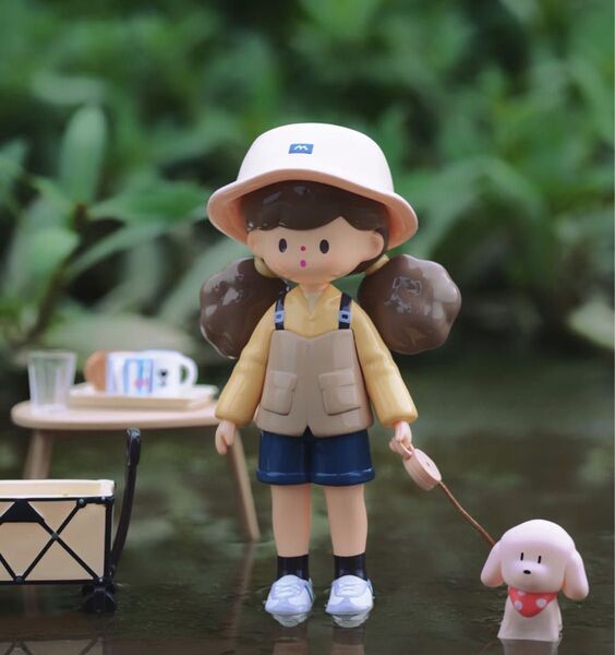 FINDINGUNICORN×Molintaキャンプ日記フィギュア わんちゃん メガミデバイス トウカイテイオー