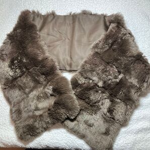 リアルファー マフラー(ジャンク品)