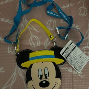 ディズニー チケットホルダー ミッキーマウス パスケース
