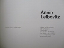 Annie Leibovitz アニー・リーボビッツ　Nudes　2001年　Edition Mennour　フランス語　英語　写真展　カタログ_画像3