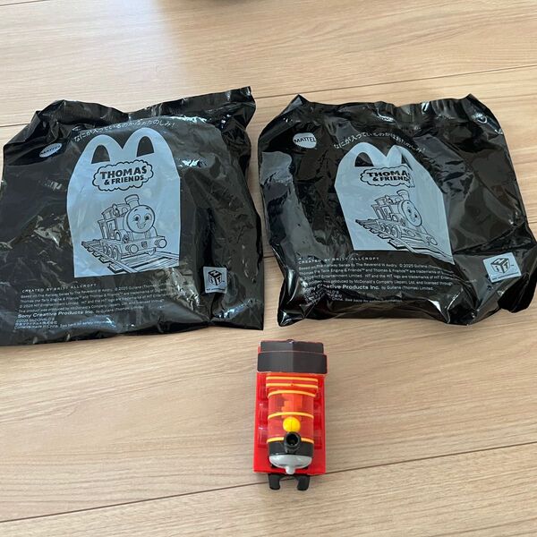 マクドナルド ハッピーセット きかんしゃトーマス 金のトーマス カーリー
