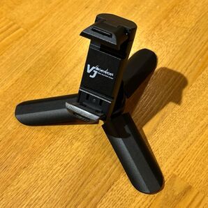 スマホスタンド ミニ三脚 黒