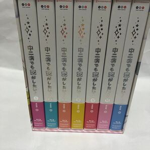 Blu-ray 中二病でも恋がしたい! 初回版 全7巻 アニメイト収納BOX付