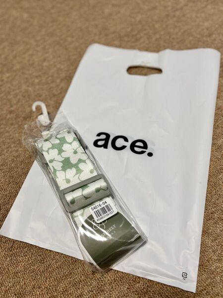 【新品未開封】&P アンドプロテカ モクレレ スーツケースベルト ACE 54016