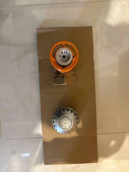 感熱開放継手+開放型スプリンクラーヘッド 98℃ 2セット