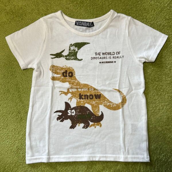 半袖 Tシャツ 恐竜 トップス 子供服 120