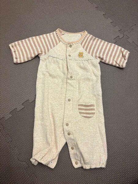 50〜60cm ツーウェイオール カバーオール ロンパース ベビー服
