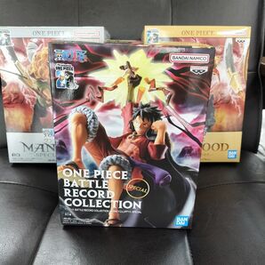 【新品未開封】ワンピース MANHOOD-SPECIAL ver. BATTLE RECORD COLLECTION 3種セット