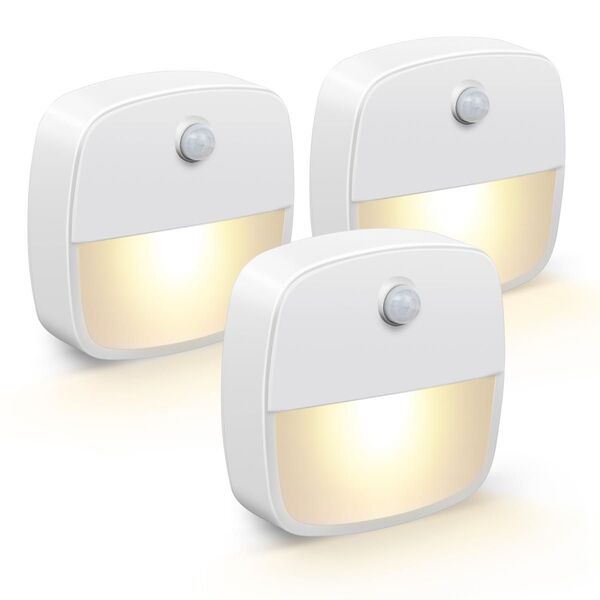 Ledセンサーライト人感センサーナイ いつでも白光・暖光を切り替え 室内