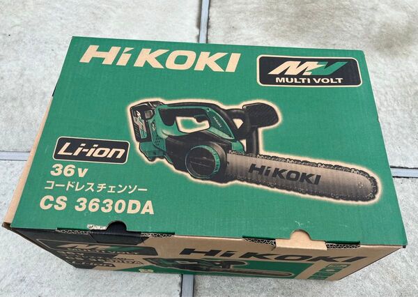 【 HiKOKI / ハイコーキ 】 CS3630DA(XP) コードレスチェンソー チェーンソー 36V 充電器付