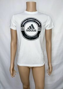 超激安新品ADIDASアディダス トレーニングＴシャツホワイトＳ③