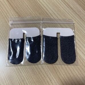 指サック スマホ ブラック