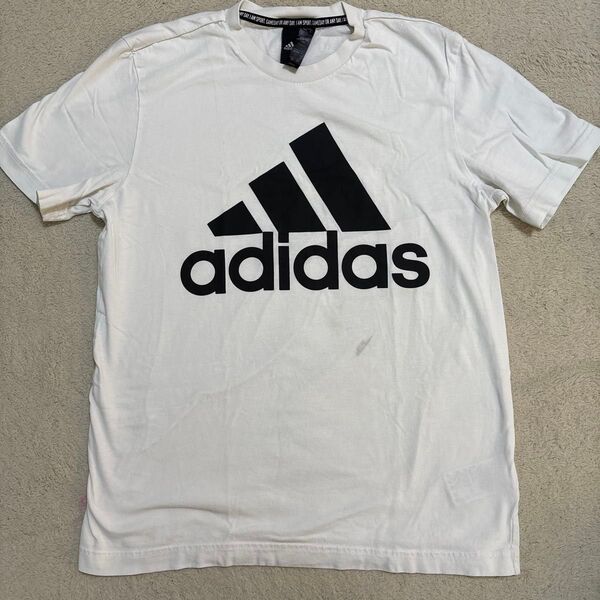adidas ロゴ 半袖 Tシャツ