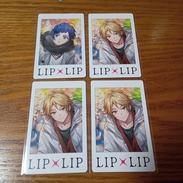 HoneyWorks LIP×LIPチェキ風トレカ 勇次郎 愛蔵 許してサンタ