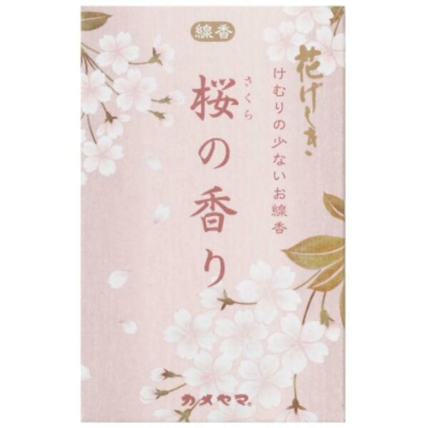 花げしき ミニ寸 お線香 お香 桜の香り カメヤマ