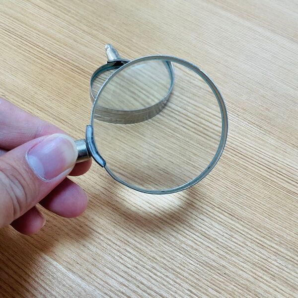 お得な5個セット ルーペ 拡大鏡 虫眼鏡 老眼 ルーペ 追加可能!