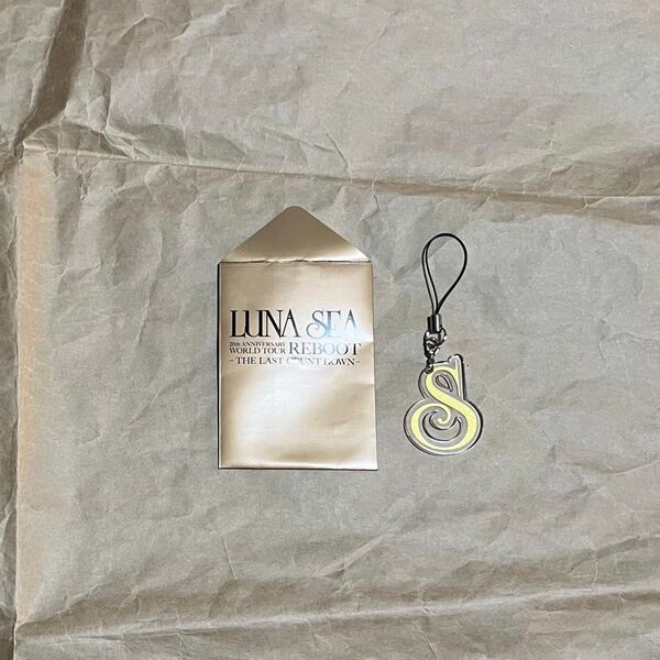 未使用品 LUNA SEA ロゴチャーム 【S】2010 REBOOT THE LAST COUNT DOWN キーホルダー