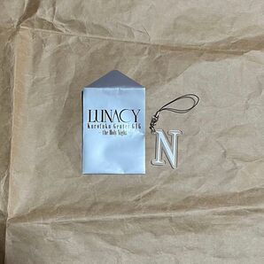 未使用品 LUNACY ロゴチャーム 【N】Kurofuku Gentei GIG 黒服限定 LUNA SEA キーチェーン