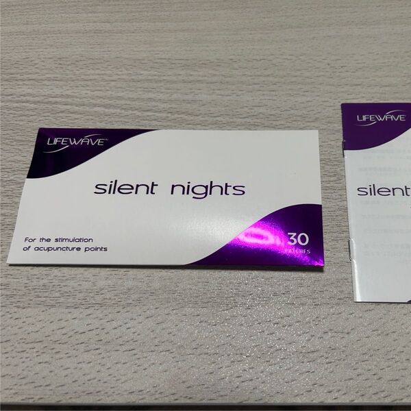 LIFEWAVE silentnightsサイレントナイツ 快適な睡眠のために パッチ 鍼灸