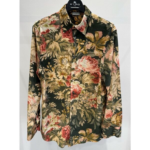 【新品】ETRO エトロ 長袖シャツ フローラル