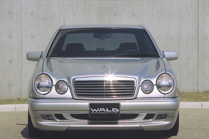 【WALD Executive Line】 Mercedes Benz Eクラス W210 ～99y セダン フロントスポイラー ヴァルド フロント エアロ スポイラー