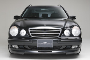 【WALD Executive Line】 Mercedes Benz Eクラス W210 '00y～ ワゴン フロントスポイラー ヴァルド フロント エアロ スポイラー