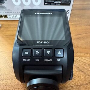 コムテック ドライブレコーダー HDR360G 全天周ドライブレコーダー 360°カメラ