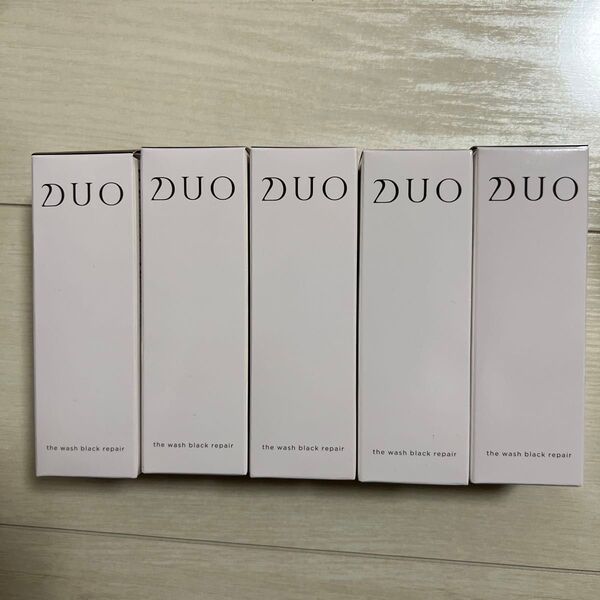 DUO デュオ ザ ウォッシュ ブラックリペア 洗顔パウダー 27g 5個 セット