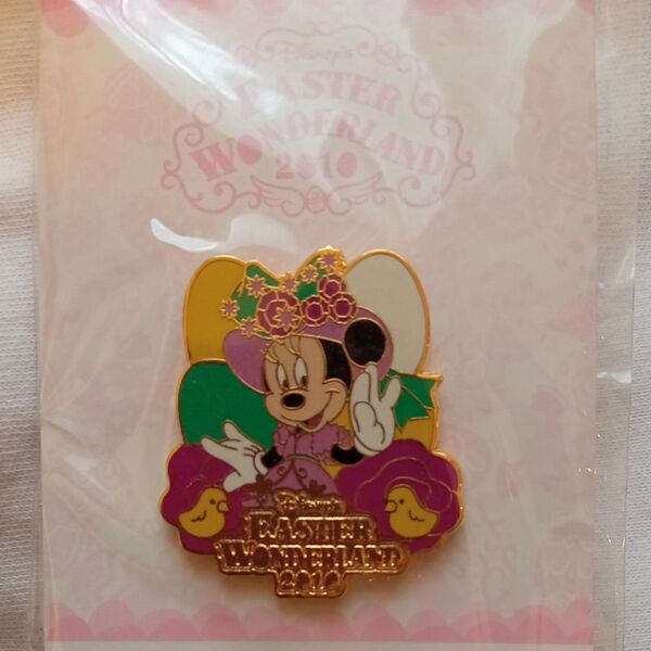 ミニー ピンバッジ イースターワンダーランド アンバサダーホテル