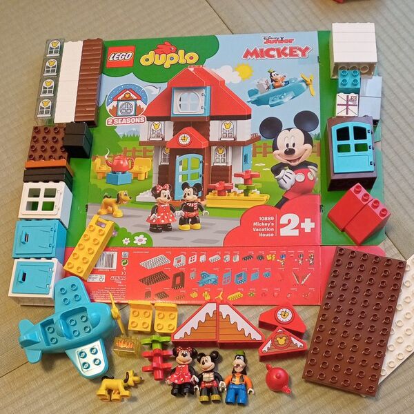 【美品】 LEGO デュプロ ミッキーのホリデーハウス レゴ ディズニー