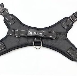 Mipcase 犬 子犬 ハーネス 中型犬 ペット用ハーネス ペット用品 黒