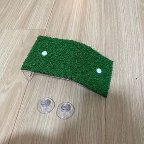 亀 かめ 浮島 甲羅干し 飼育 アクアリウム 水槽 ペット 爬虫類 人工芝