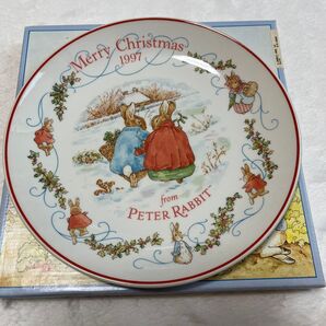 WEDGWOOD 1997年ピーターラビット クリスマスプレート