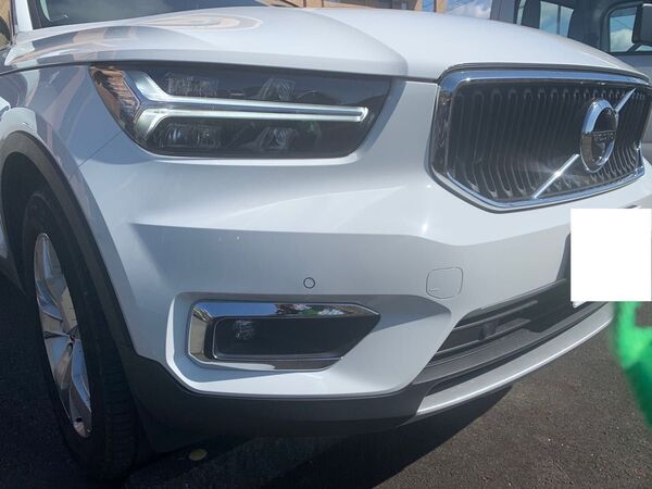 ボルボ VOLVO XC40 外装 カスタム フォグランプ メッキ フレーム