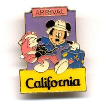 ディズニー　ミッキー　バッジ（California/トラベル）　Monogram Products社　1980年代　★レア★_画像1