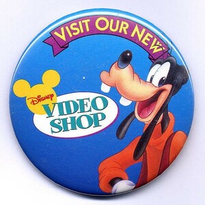  Disney Goofy жестяная банка значок видео магазин видео для продвижения товара. Pro motion USA