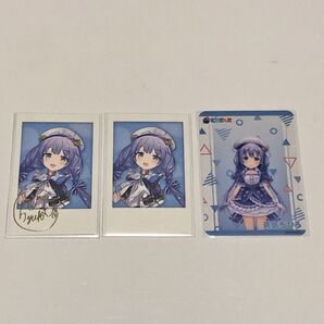 にじさんじ 勇気ちひろ 5周年チェキ サイン入り ライバークリアカード