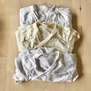 ユニクロ たまひよ ベビー 服 コンビ肌着 3点 セット インナー 丈夫 新生児