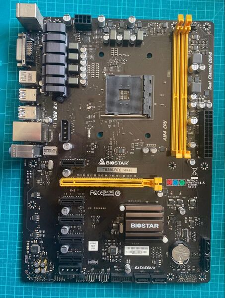 マザーボード Biostar TB350-BTC Ver6.0【ジャンク】