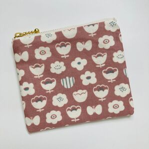 【153】ミニポーチ ハンドメイド サニタリーポーチ サニタリーケース 小物入れ