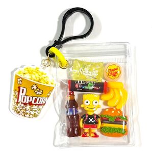 キャンディバッグ キーホルダー ガチャ詰めポーチ風 アメキャラ 黒