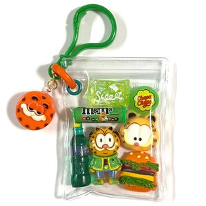 キャンディバッグ キーホルダー ガチャ詰めポーチ風 アメキャラ 緑