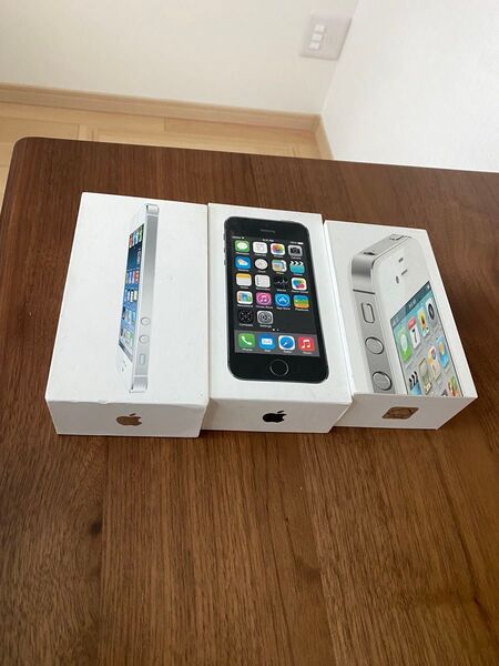 iPhone 箱のみ 3個セット Apple