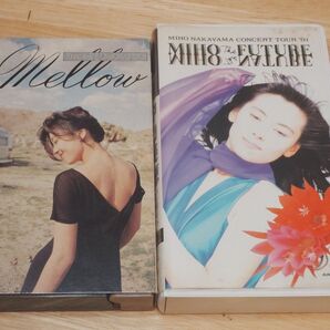 MIHONAKAYAMA CONCERTTOUR'91/ Mellow VHS 2本SET
