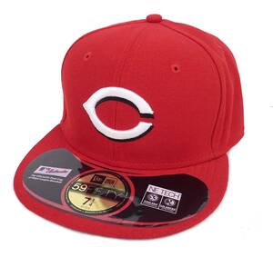 New Era ニューエラ MLB Cincinnati Reds シンシナティ レッズ ベースボールキャップ（レッド）( 7 3/8 58.7cm)【並行輸入品】