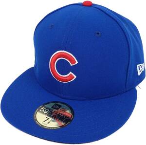 New Era ニューエラ 59FIFTY MLB Chicago Cubs シカゴ カブス ベースボールキャップ (7 1/4 57.7cm)【並行輸入品】