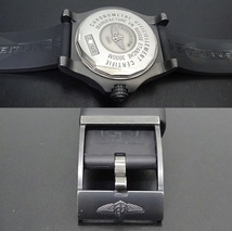 国内正規品 BREITLING ブライトリング アベンジャー シーウルフ　M1733010BB45 自動巻 国際保証書あり 純正箱あり 3000m防水 本物_画像10