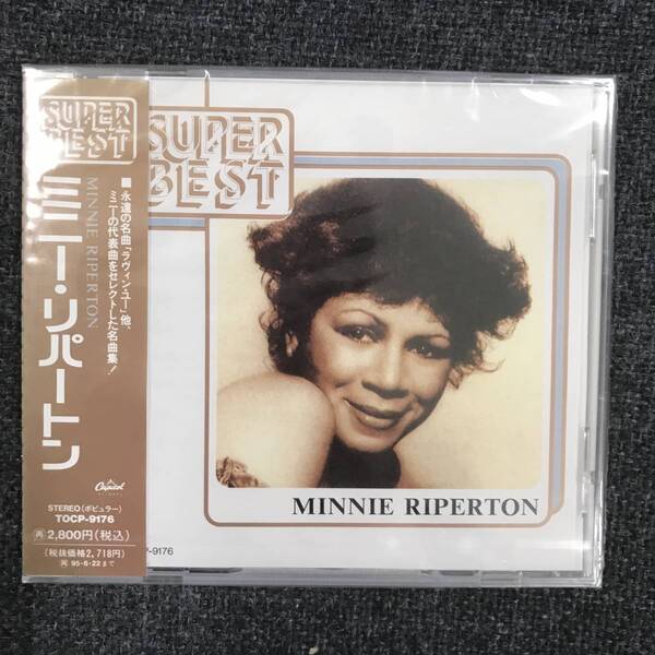 新品未開封CD☆ミニー・リパートン..SUPER BEST(1993/06/23)/< TOCP9176>: