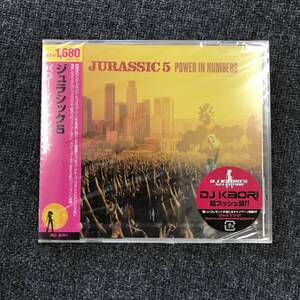 新品未開封ＣＤ☆ジュラシック5 パワー・イン・ナンバーズ。.（2007/03/07）/ ＜UICY6092＞：